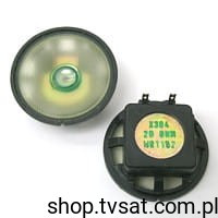 X304 Speaker 50mm 20 Ohm TO-WIRE PHILIPS USED