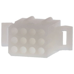 Molex 03061121 Pin Housing 12 Pins 3.68mm Spacing Natural 1Pc Bag