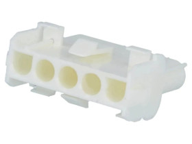 Wtyk gniazdo przewód-przewód męskie żeńskie 6,35mm 5-PIN 350810-1