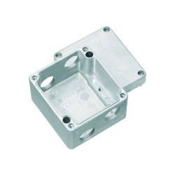 Obudowa instalacyjna Weidmüller KLIPPON K11 2M20AB CSS 8000004150, aluminium, 67 x 80 x 100 , naturalny, 1 szt.