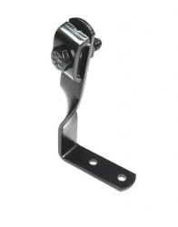 Podpora zwodu do konstrukcji stalowej, skręcana, czarna