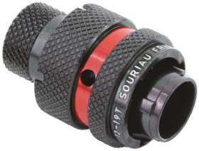 Złącze wielostykowe przemysłowe 6-pinowe Montaż na kablu Wtyczka Souriau Sunbank by Eaton