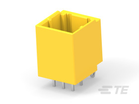 Listwa stykowa PCB 6-pinowe 2825 raster: 2.5 mm Pionowy 2-rzędowe TE Connectivity Płyta250 V W osłonie