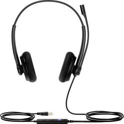 Yealink Yealink USB Headset UH34 Lite Dual Teams Słuchawki nauszne czarny