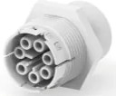 Socket housing, 5 pole, crimp connection, straight, 293687-1