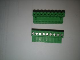 LISTWA MONTAZOWA TBMF5109 9 STYKÓW MĘSKI 5.08