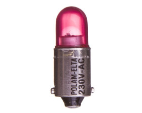 Dioda LED 2W BA9s 230V AC 1 LED230VAC\C