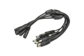 DC 5.5*2.1 One Female to Dual Male Power Cable Pack