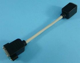 PRZEJ.RJ45-&gt;RJ45 NA KABLU OKRĄGŁYM