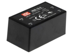 IRM-10-5 Przetwornica AC/DC, 10W, Napięcie wejściowe: 85÷264VAC,120÷370VDC, Napięcie wyjściowe: 5VDC