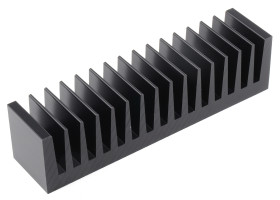 Radiator 37.5 x 160 x 40mm 1.35K/W Uniwersalny Prostokątny Alu