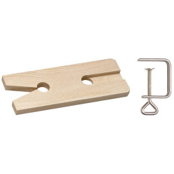 Donau PZ75 Spring-loaded Tongs Plastic 3 Arms for Electronics/Modelling