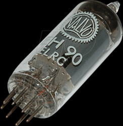 EH90 Electron tube, heptode, miniature, 7-pin, 6.3 V