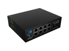 Switch lanberg light industrial poe 4xbt 4xat sfp+eth din niezarządzalny fast ethernet ILFE-8P-1GE-1S-120