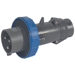 Złącze przemysłowe - zasilające 32A Wtyczka 250 V 2P+E Żeński Legrand Niebieski IP67