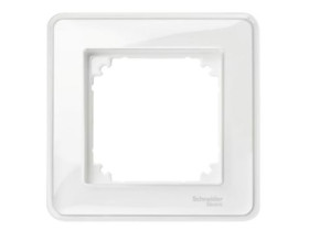 MERTEN M-CREATIVE Ramka 1 pojedyncza do wypełnienia przezroczysta MTN4010-3500 SCHNEIDER ELECTRIC