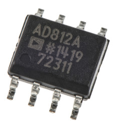 Wzmacniacz wideo z filtrem AD812ARZ 2-kanałowy 8-pinowy, SOIC, Analog Devices