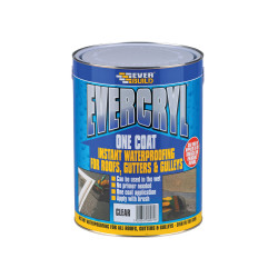 Everbuild EVCCL5 Evercryl One Coat Compound Clear 5kg