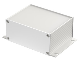 Obudowa Aluminium szerokość zew. 105 mm długość zew. 80 mm wys. zew. 48 mm Bopla IP40 Aluminium (anodyzowane)