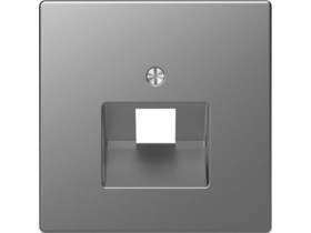 MERTEN D-LIFE Płytka czołowa gniazda RJ45 ukośnego stal nierdzewna MTN4521-6036 SCHNEIDER ELECTRIC