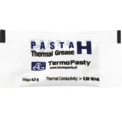 Pasta termoprzewodząca silikonowa H saszetka 0,5g AG TermoPasty