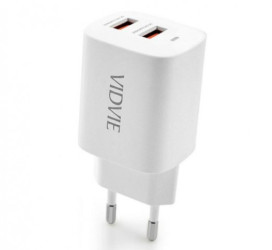 LAD.SIEC.2XUSB 2,4A VIDVIE PLE250