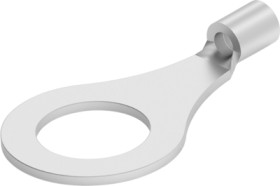 Butt connector, uninsulated, 0.3-1.65 mm², AWG 22 to 16, silver, 25.27 mm, 324124