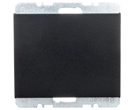 K.1 Zaślepka z elementem centralnym antracyt mat lakierowana 10457006