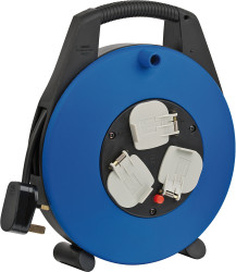 Bęben kablowy 10m 3 gniazda Szpula kablowa typ Typ G - brytyjski Typ G, brytyjskie BS1363 13A 240 V