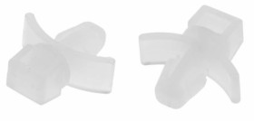 Mocowanie opaski kablowej, 15mm x 6,5 mm, kolor: Naturalny, 100-szt., RS PRO