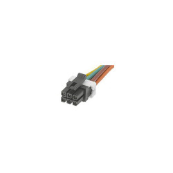 Molex 451320603 Micro-fit Socket Cable 6 Pins 3mm Dual Row 300mm Black