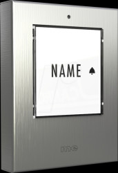 BELL-501 TX EG Chime transmitter 1-family house, brushed stainless steel