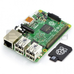Raspberry Pi 2 model B 1GB RAM with memory card + system