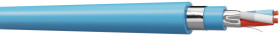 Kabel instrumentu liczba żył 3 0,9 mm Ekranowany AXINDUS średnica zew 9.8mm Niebieski