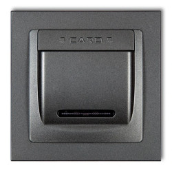 DECO Łącznik hotelowy grafitowy 11DSH-1