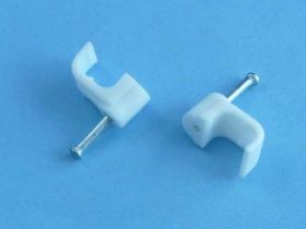 UCHWYT FLOP 10x6mm BIAŁY (100SZT)