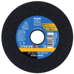 PFERD 69198296 PSF Cutting Disc 125mm 10pcs stainless/steel efficiency