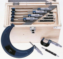 Mikrometr, typ: Zewnętrzny, dokł. 0.001 in, rozdz. 0.0001 in, zakres: 0 mm →152 mm, Jednostki brytyjskie