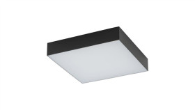 Plafon Lampa Sufitowa Lid Square Led 35W 2700Lm 3000K Czarny 10426...