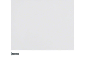 BERKER K.1 Przycisk pojedynczy do ściemniacza przyciskowego sterowanie załączaniem i mechanizmem sterującym biały 85141179 HAGER