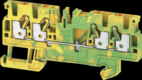 1521540000 Feed-through terminal Klippon® Connect, A series green / yellow