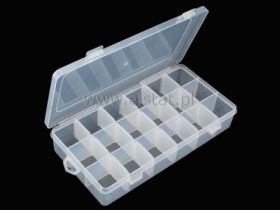 Pudełko organizer 18 przegródek 23x11.8x4.2cm OR17