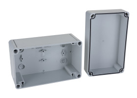 Szafka ścienna rozdzielcza 110 mm 180 mm 111mm Poliwęglan Rittal RAL 7035