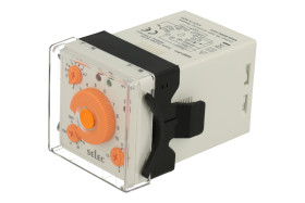 Przekaźnik; czasowy; 55MF-P11; 20÷240V; AC; DC; wielofunkcyjny; 2 styki przełączne; 5A; 230V AC; 24V DC; 5A; do gniazda; Selec;