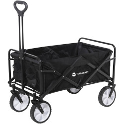 Toolcraft TO-9626610 Hand Cart Steel/PP Max Load 80kg Adjustable Drawbar
