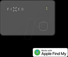 FIXTAG-CARD-BK Location Card for Apple "Find My", black