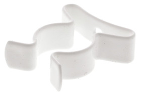 Zacisk sprężynowy średnica zacisku 15.88mm Stalowe średnica otworu 6BA szerokość całkowita 24.61mm RS PRO