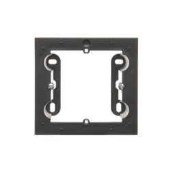 Simon 54 Premium Puszka natynkowa 1-krotna do ramek PREMIUM. Głębokość 35 mm czarny mat DPN1/49