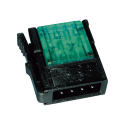 3M 37104-3101-000 FL Miniclamp Plug Cross-section 0.14 - 0.25 mm&#xB2; Red