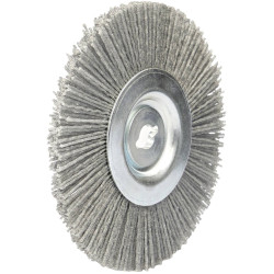 WOLF-Garten 172-007-650 Crevice Brush Nylon Bristles 110mm 2Pieces Screws Incl